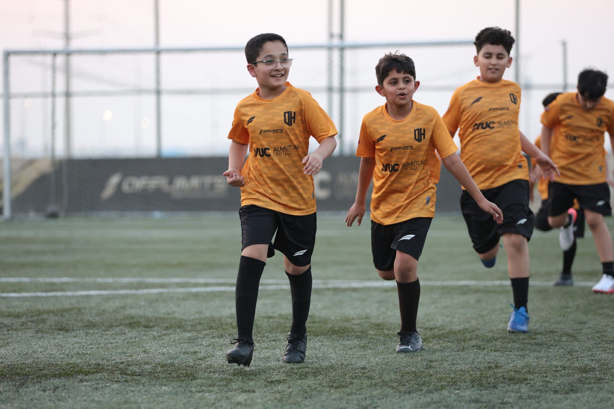فريق ناشئين يستعد لانطلاق المباراة